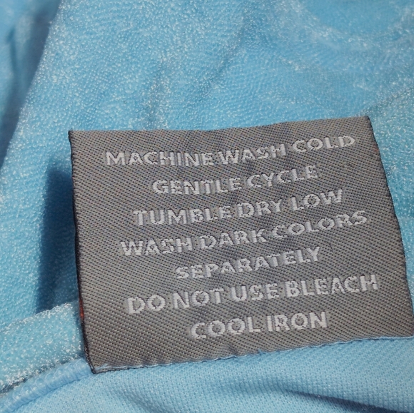 Veezo Streetwear Sz L Russian Light Blue Velour Zip-Up Jacket - Picture 9 of 9